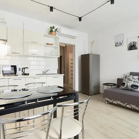 Apartament стильні із казковим краєвидом та світлом Kijów